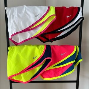 Bundle of 4 Women’s Nike Shorts, size M